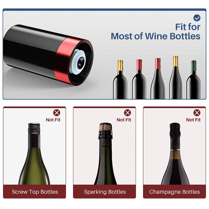 Wine Stopper Vacuum Electric W - Wine Preservation Pump ulasan dan harga