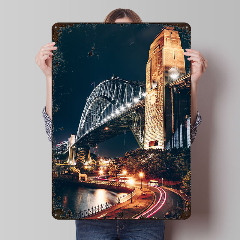 Sydney Harbour Bridge Poster C - Home Bar Sydney ulasan dan harga