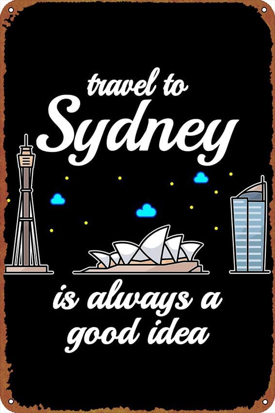 1p,Travel to Sydney Poster Sig - Home Bar Sydney ulasan dan harga