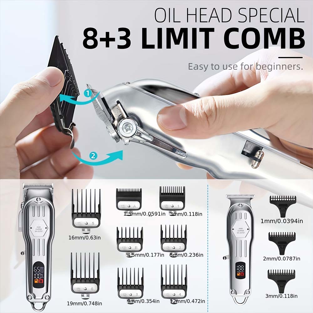 Professional Hair Clipper & Tr - Home Barber ulasan dan harga