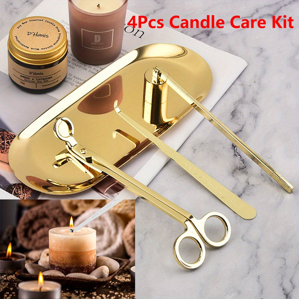 4pcs/set Luxury Candle Care Ki - Home Barber ulasan dan harga