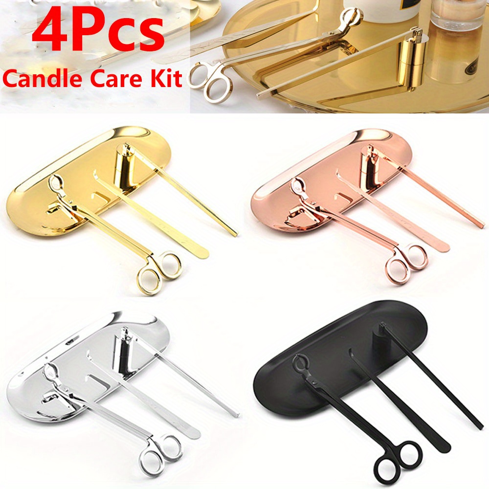 4pcs/set Luxury Candle Care Ki - Home Barber ulasan dan harga