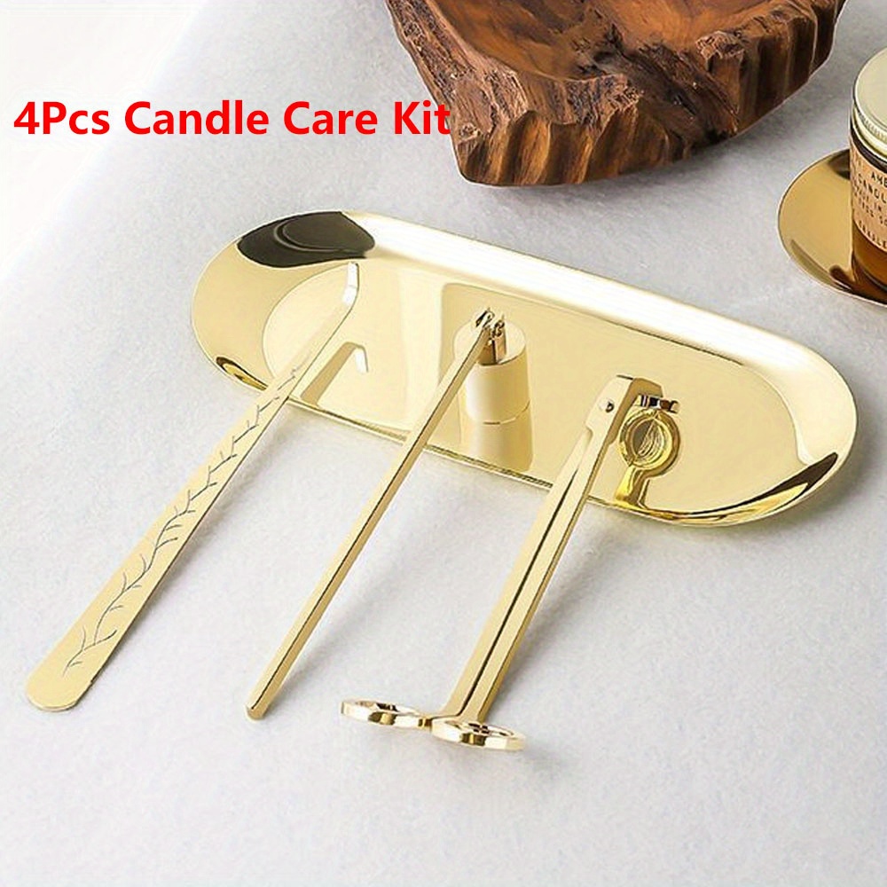 4pcs/set Luxury Candle Care Ki - Home Barber ulasan dan harga