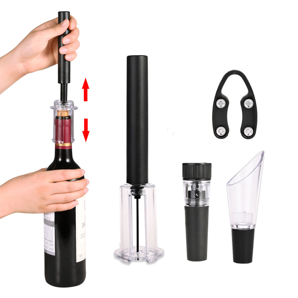 Wine Opener Air Pump Pressure  - Wine Preservation Pump ulasan dan harga