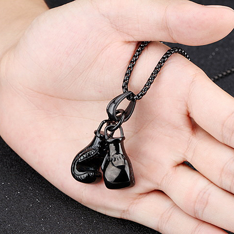 Vintage Boxing Gloves Pendant  - Bar Cart Gold ulasan dan harga