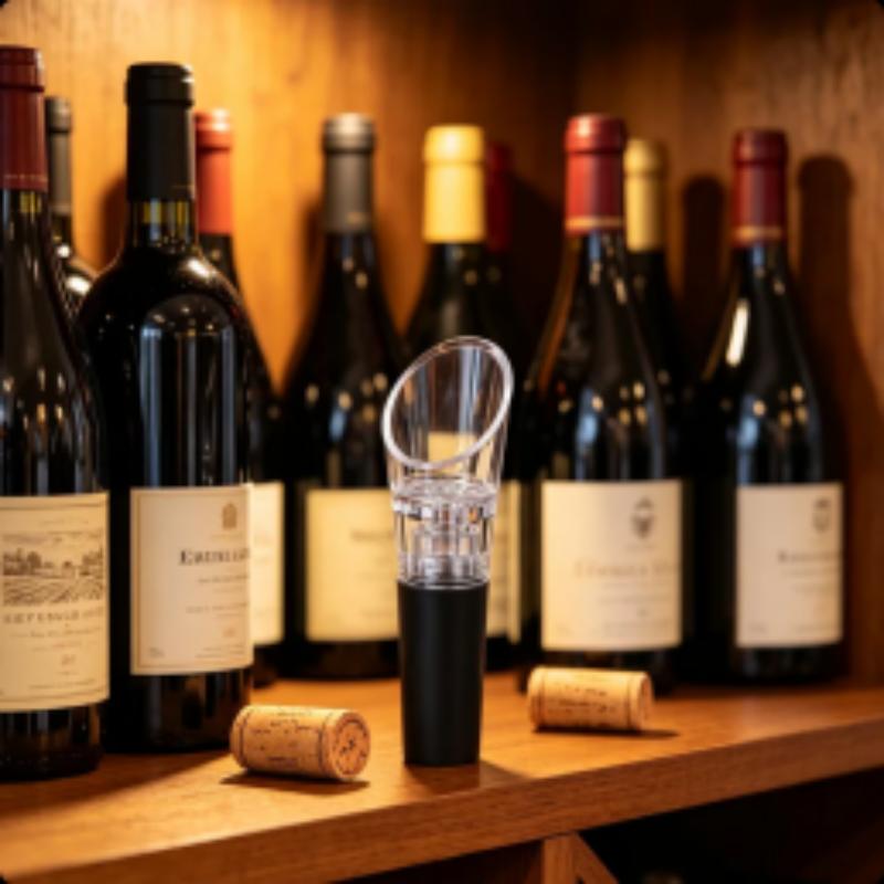 Wine Aerator Pourer Spout With - Wine Preservation Pump ulasan dan harga