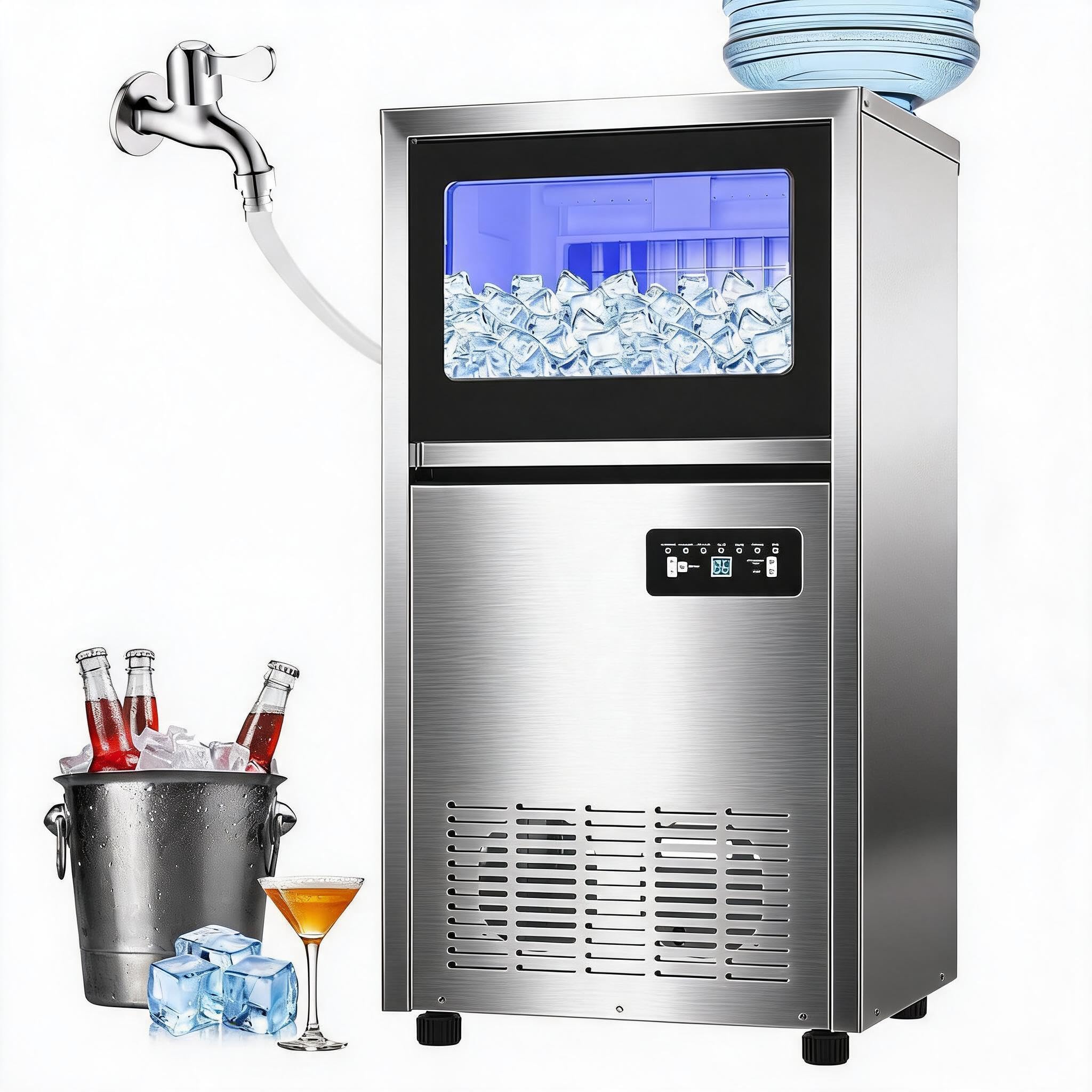 Commercial Ice Maker Machine 1 - Home Bar And Counter ulasan dan harga