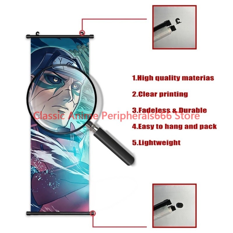 Naruto Hanging Painting Canvas - Home Bar Shelf ulasan dan harga