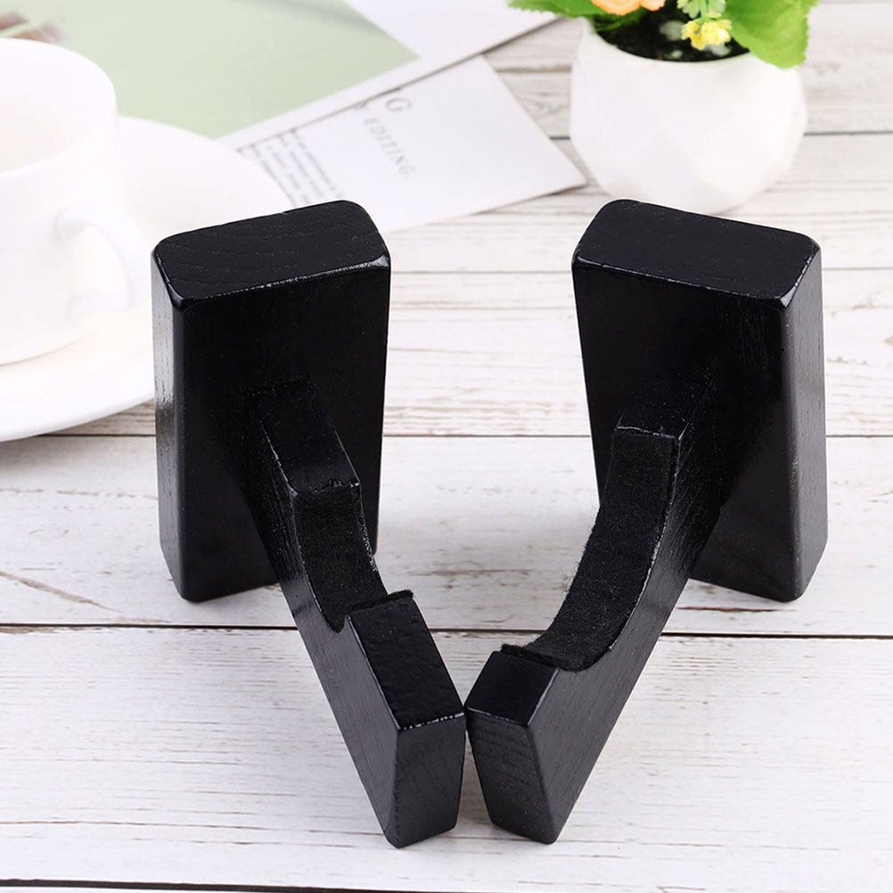 2Pcs Wooden Baseball Bat Wall  - Home Bar Stand ulasan dan harga