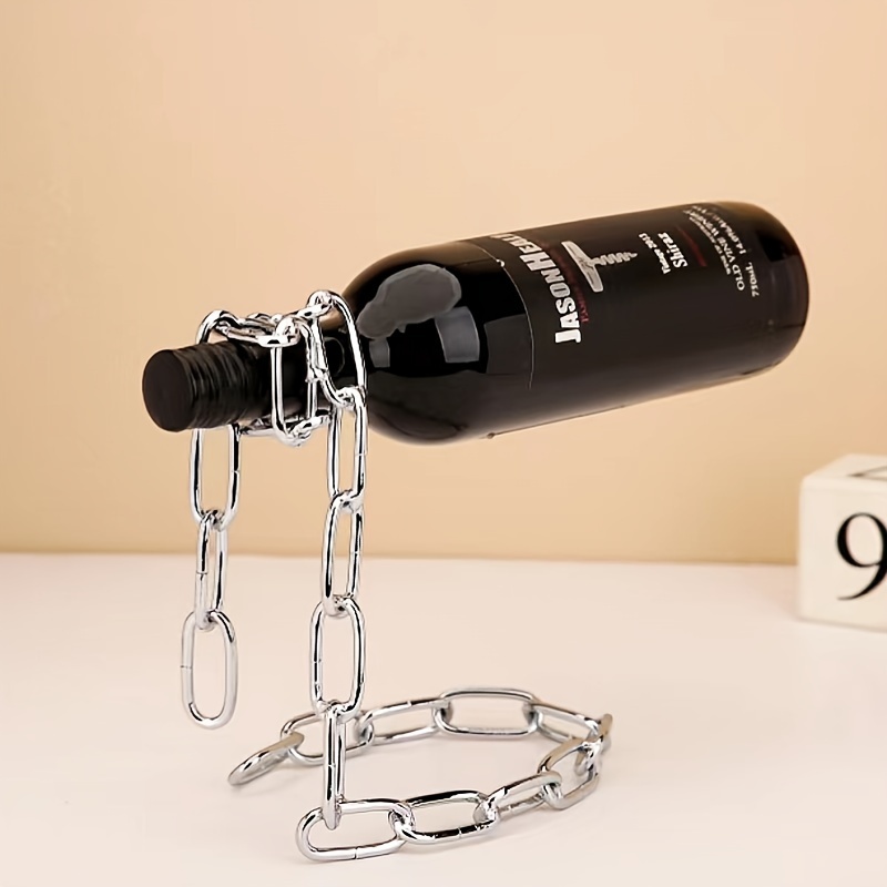 Creative Wine Bottle Rack Pers - Home Bar Stand ulasan dan harga