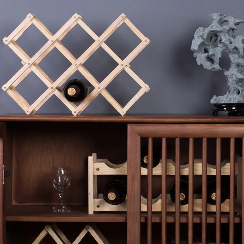 Stackable Wine Storage Shelves - Home Bar Shelf ulasan dan harga