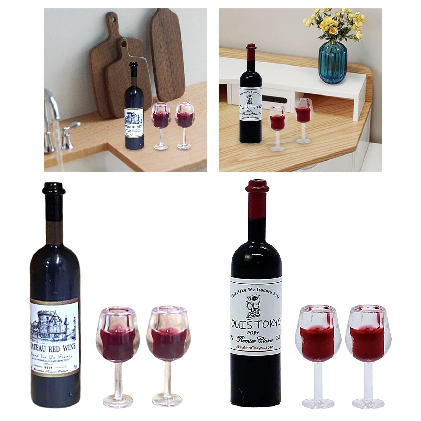 1/12 Scale Dollhouse Wine Bott - Home Bar Shelf ulasan dan harga