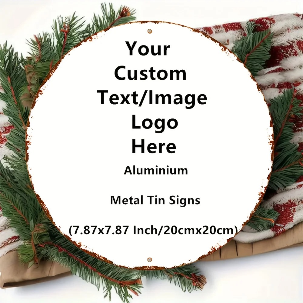 Custom Round Tin Sign - Vintag - Home Bar Signs ulasan dan harga