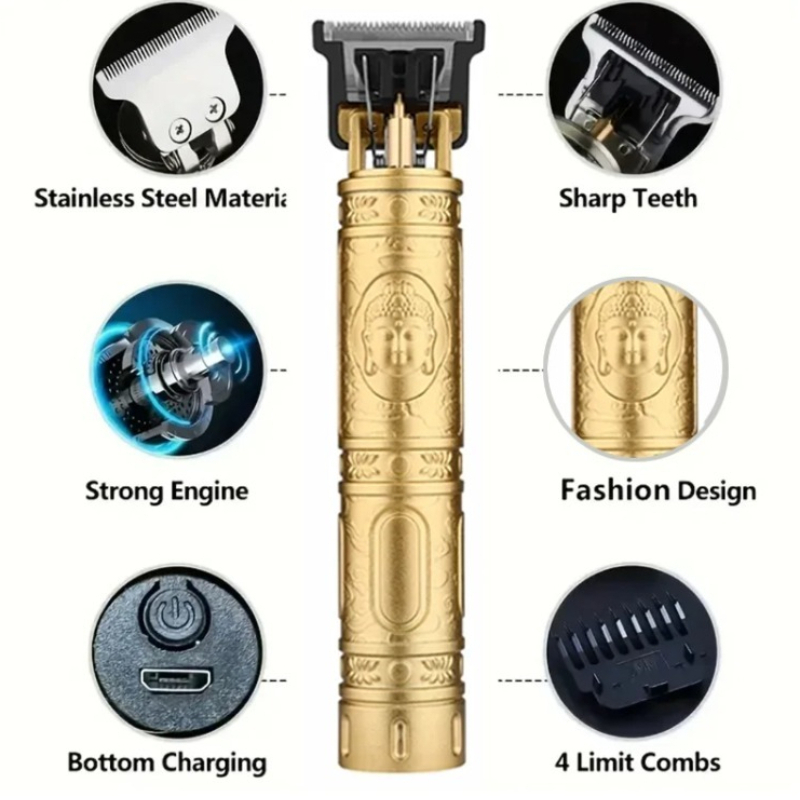 T9 Electric Beard Trimmer Cord - Home Barber ulasan dan harga