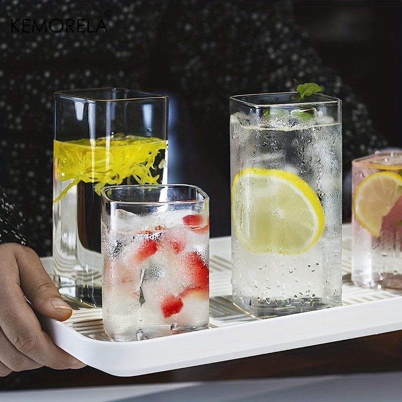 4PCS Drinking Glasses Cups 443 - Highball Glass Set ulasan dan harga