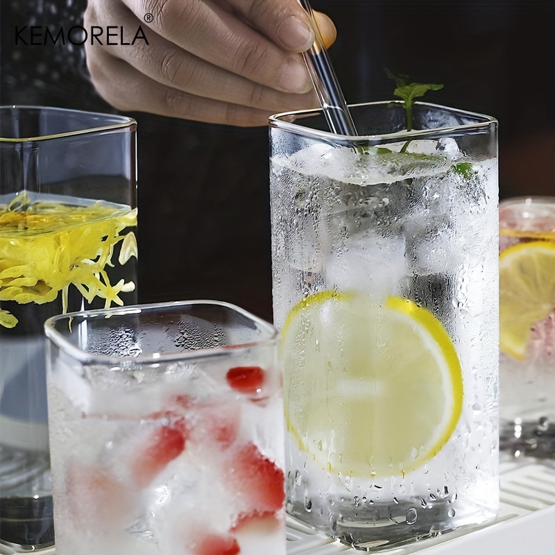4PCS Drinking Glasses Cups 443 - Highball Glass Set ulasan dan harga