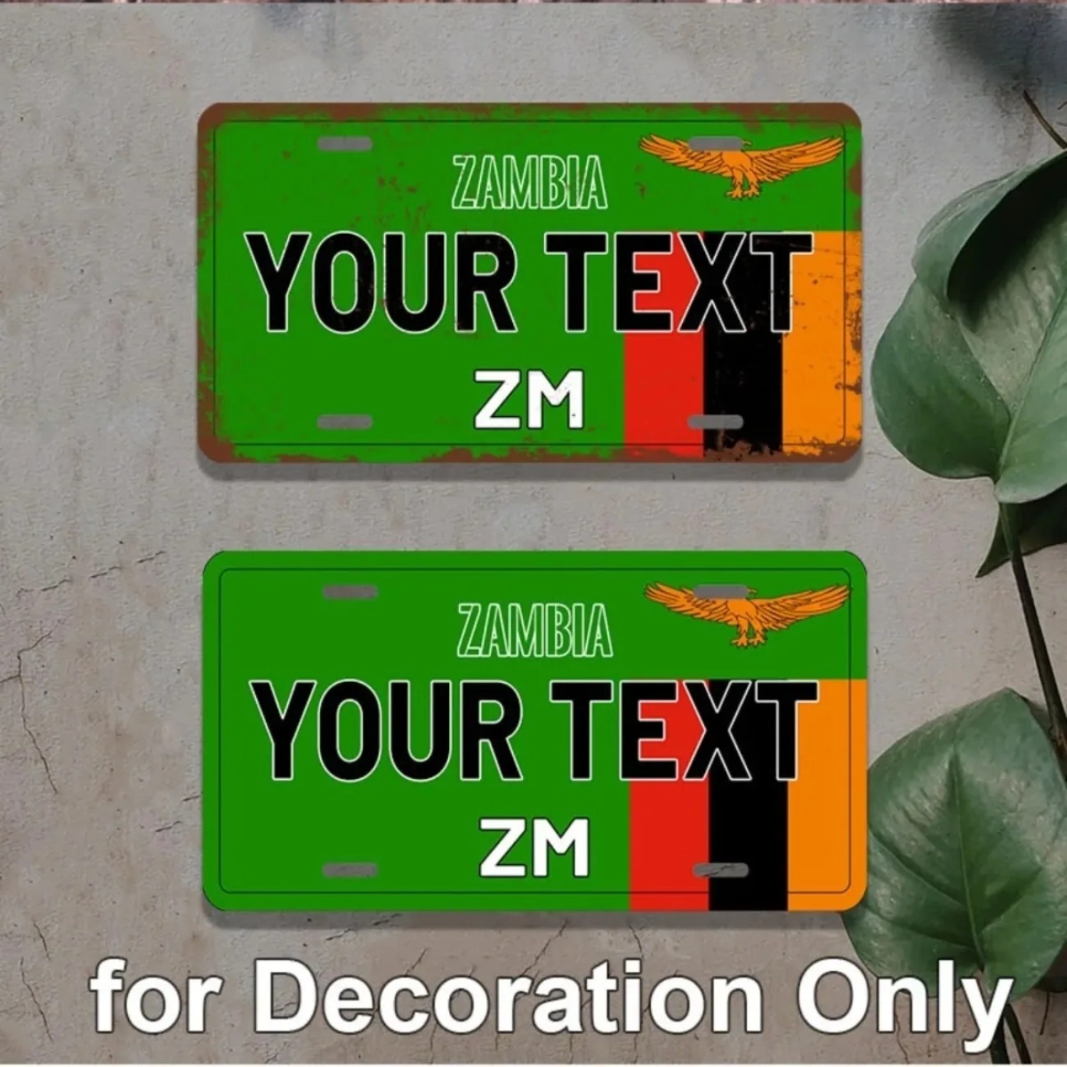 Custom Personalized Zambia Alu - Home Bar Signs ulasan dan harga